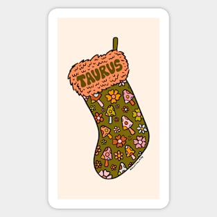 Taurus Stocking Sticker